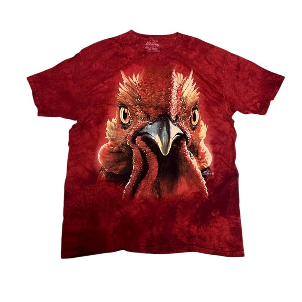 Y2K vintage The Mountain Big red rooster shirt